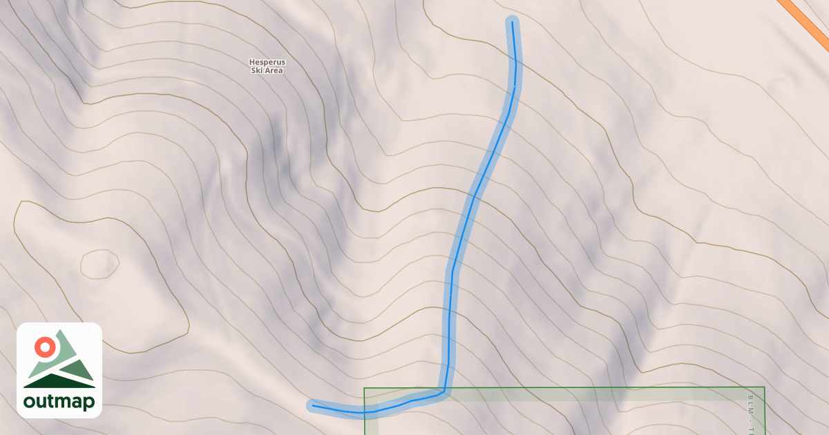 Map of West Lone Pine