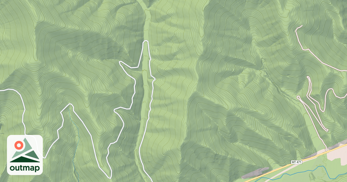 Map of EAST THERRIAULT