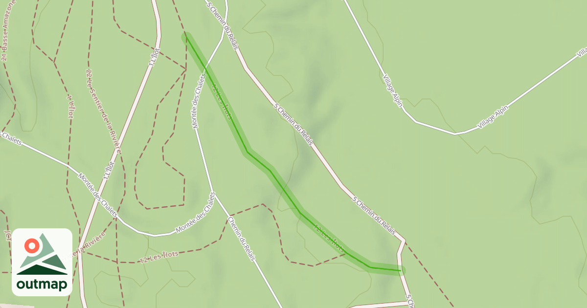 Map of 12 Les Îlots