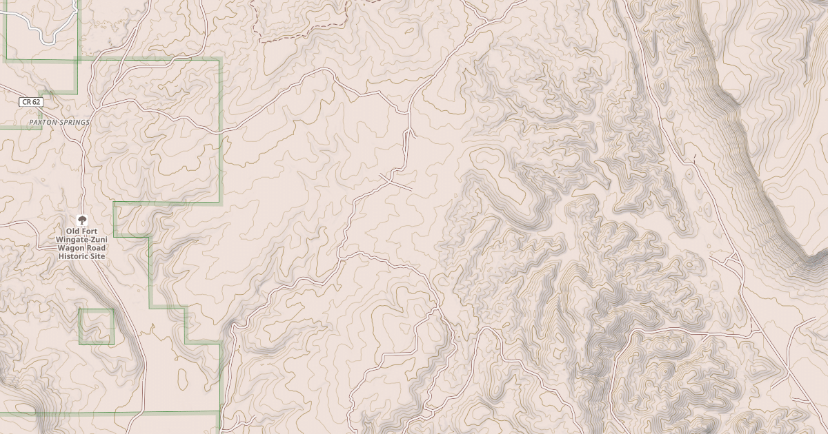 Map preview of USFS National Forest System Roads {17534CEA-CEA7-45FB-9DE7-D492B3F2A3F0}