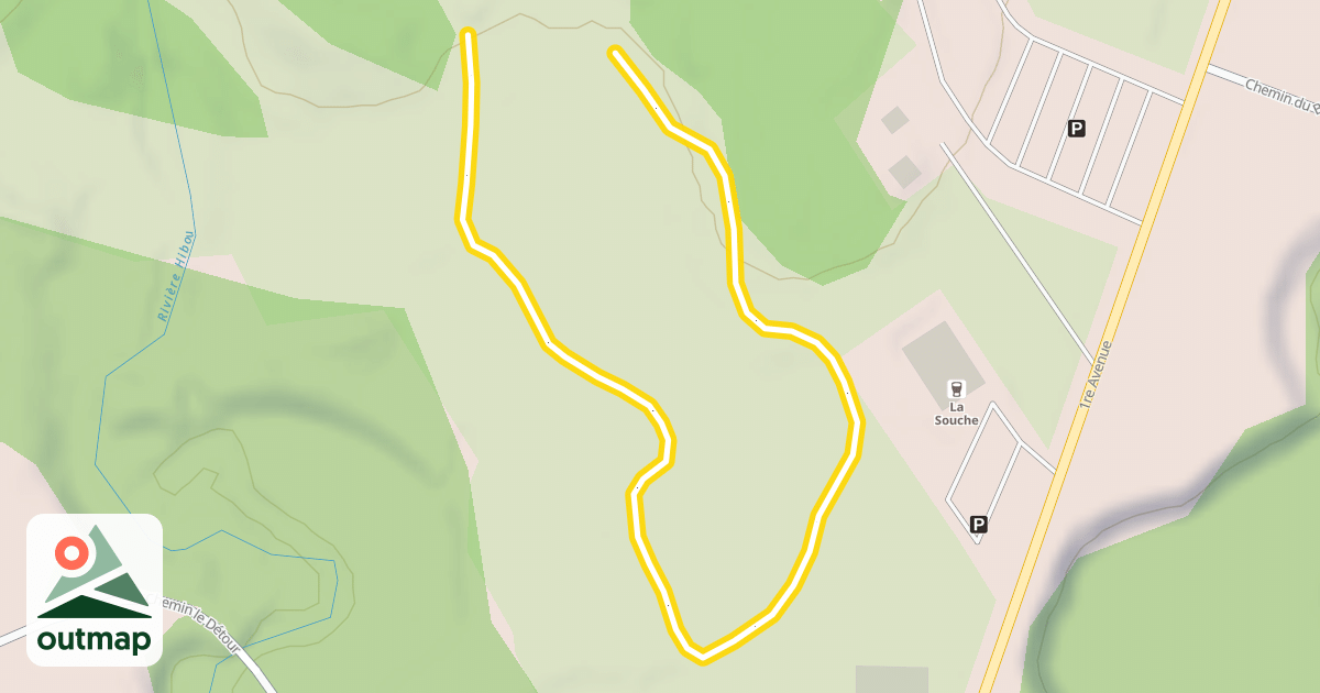 Map of 6. La Boucle de La Souche