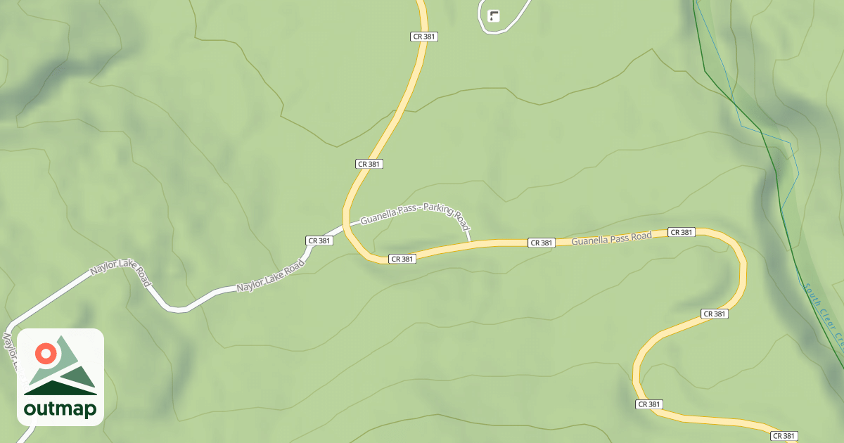Map of GUANELLA PASS - PARKING