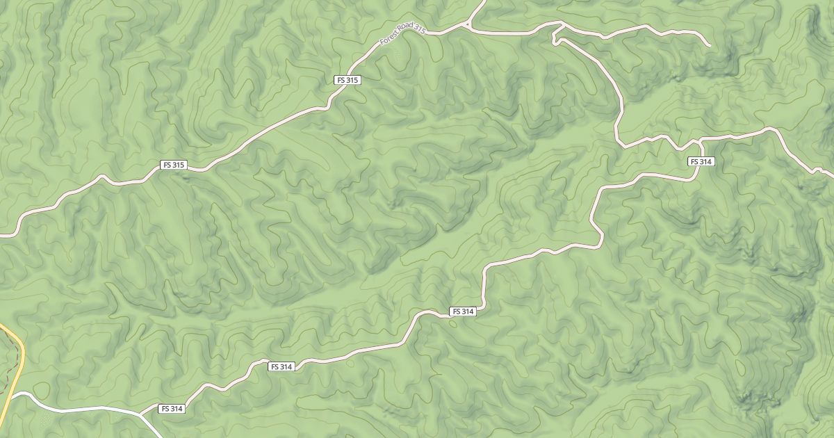 Map preview of ENSIGN GULCH