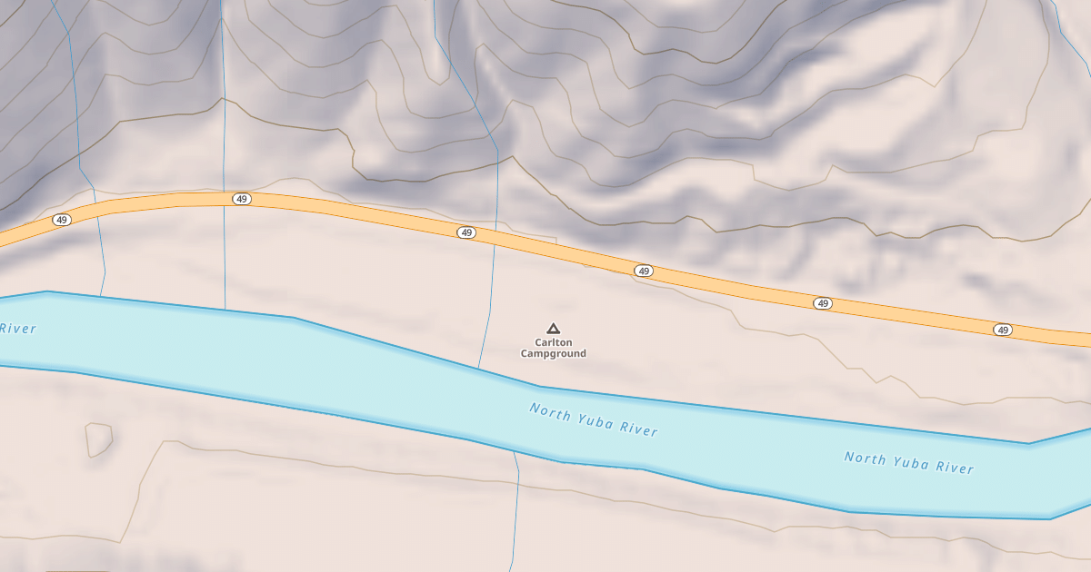 Map preview of CARLTON CAMPGROUND