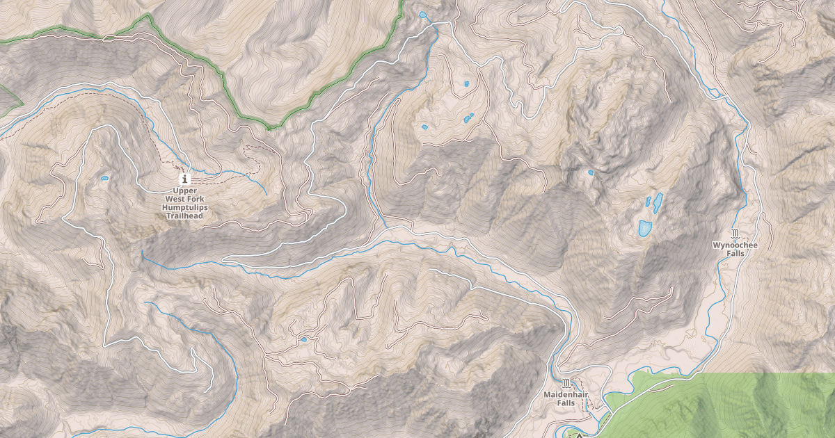 Map preview of WYNOOCHEE LOOP