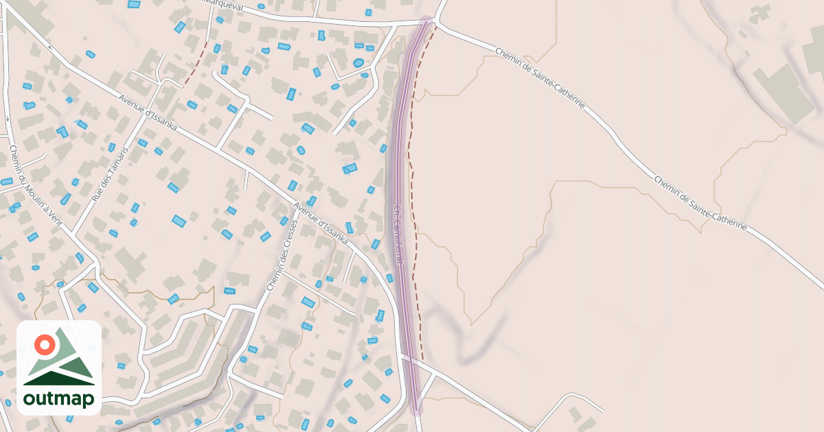 Map of Ch. Cami-Ferrat