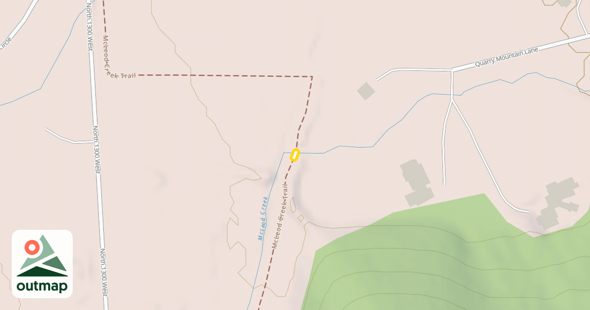 Map of McLeod Creek Trail