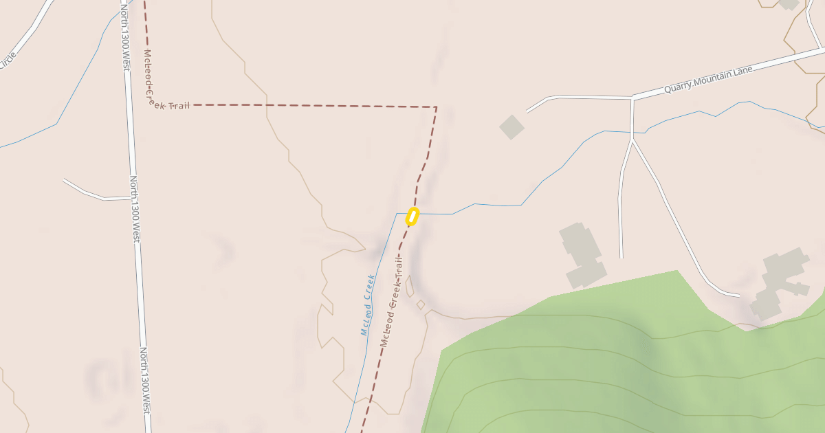 Map preview of McLeod Creek Trail