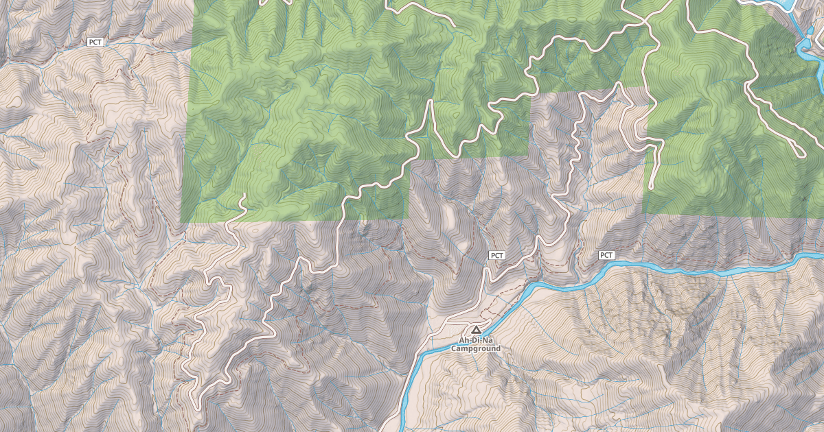 Map preview of BALD MTN