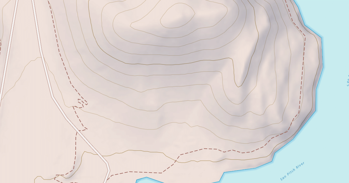 Map preview of BLM National GTLF Public Motorized Roads 6204416c-edc8-4ebc-af02-226d0ccd3021