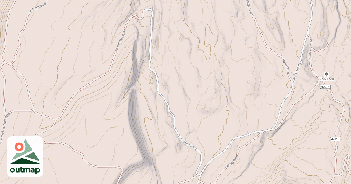 Map of THUNDERBOLT-40003