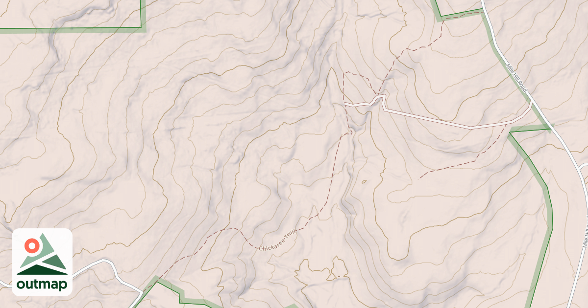 Map of Rager Mountain Division Snowmobile Trails