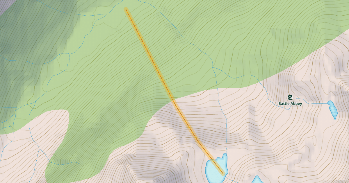 Map preview of Chockstone Gulley