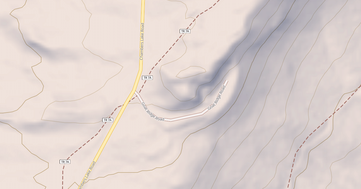 Map preview of GOAT RIDGE