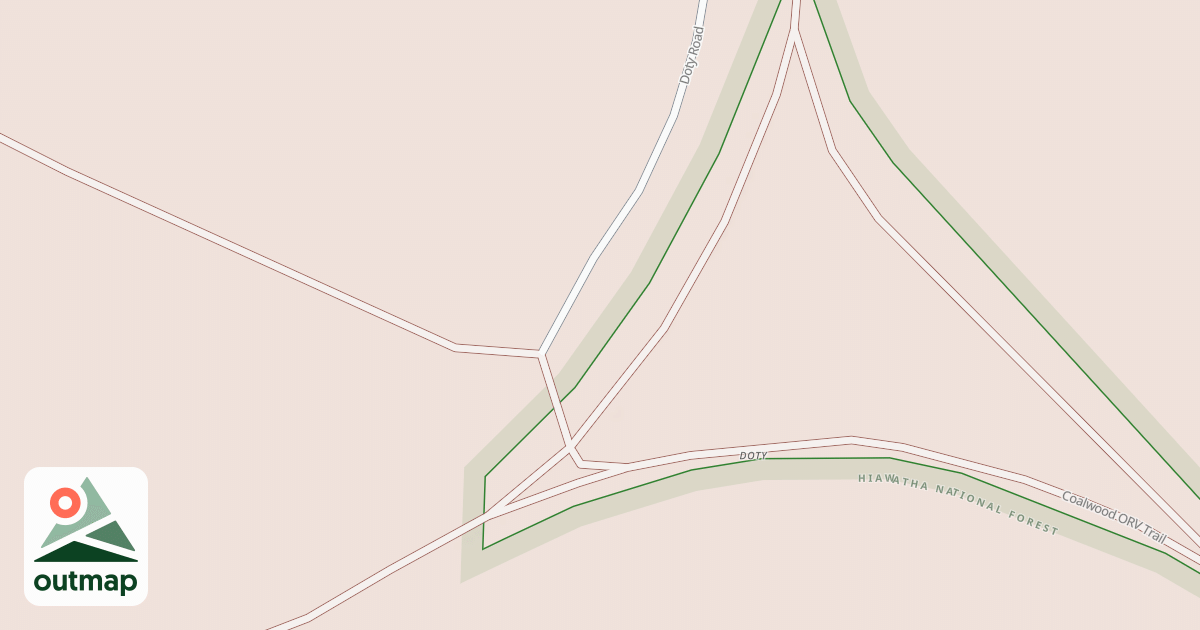 Map of HAYWIRE GRADE SPUR EA
