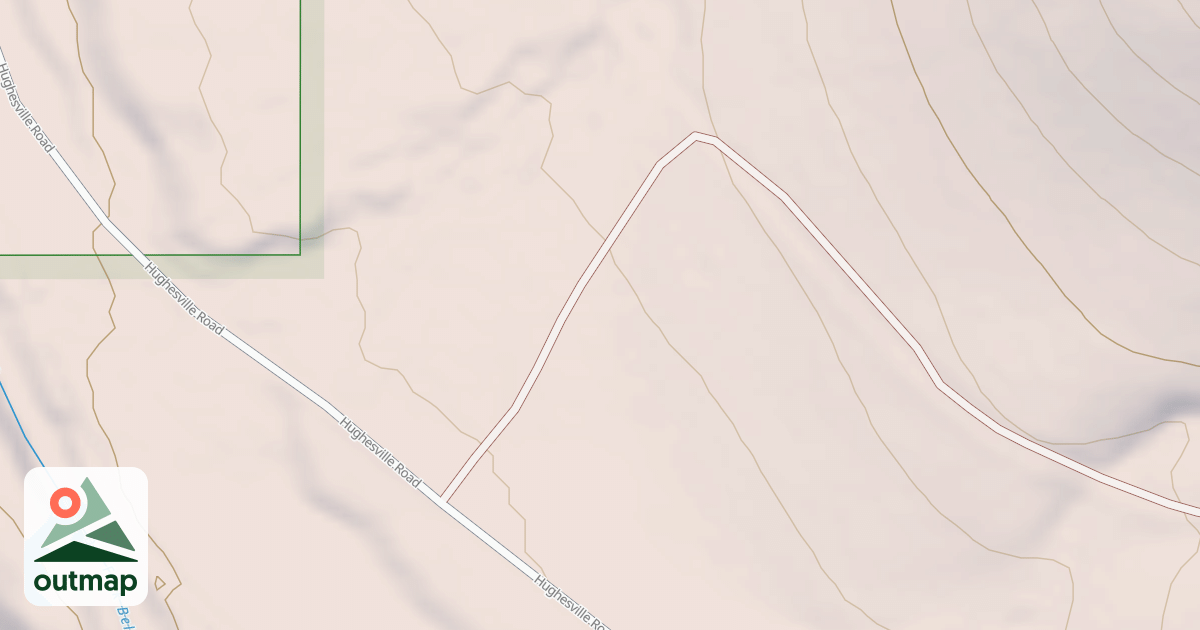 Map of DRY FORK DISPERSED O