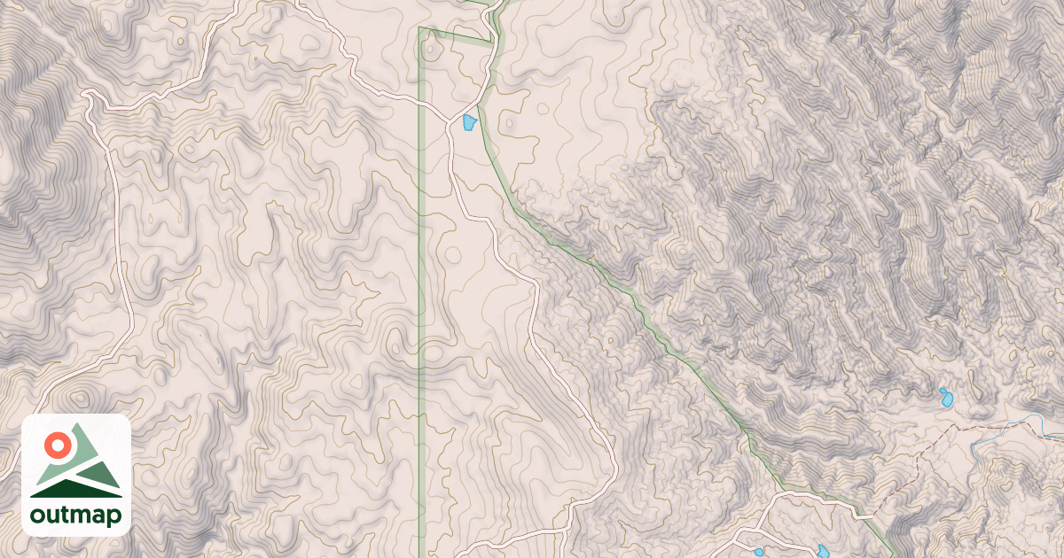 Map of COPPER CANYON SPRING