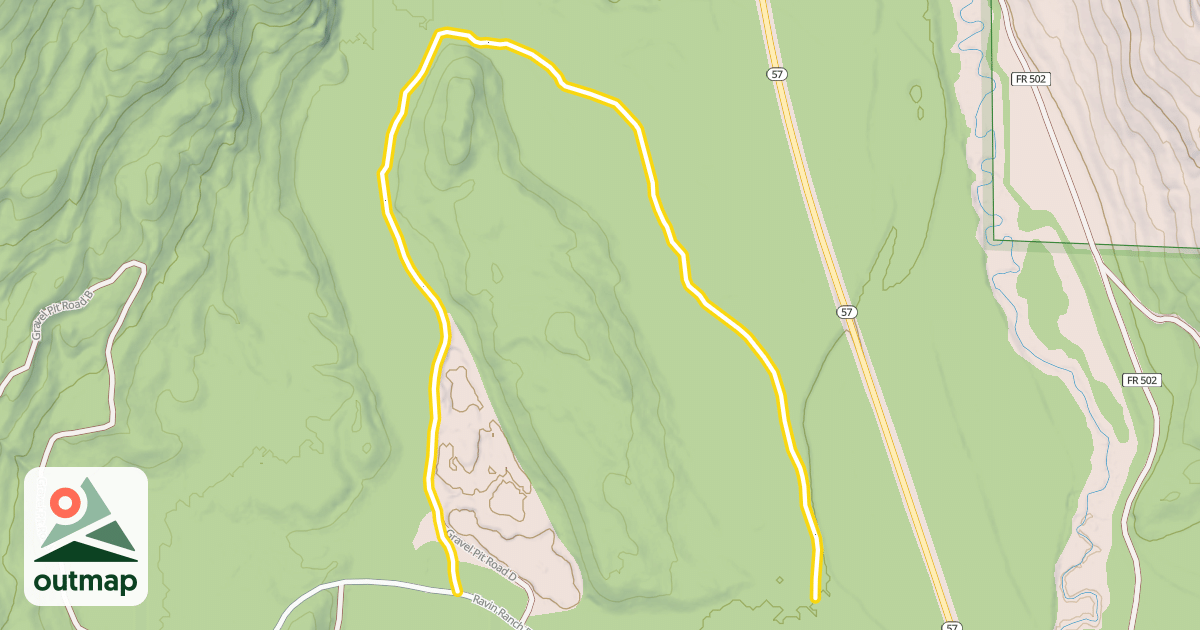 Map of Kinnickkinnick