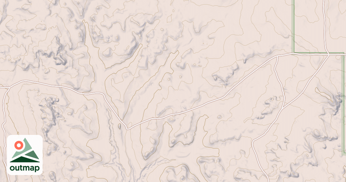 Map of (FDR) ALKALI CREEK