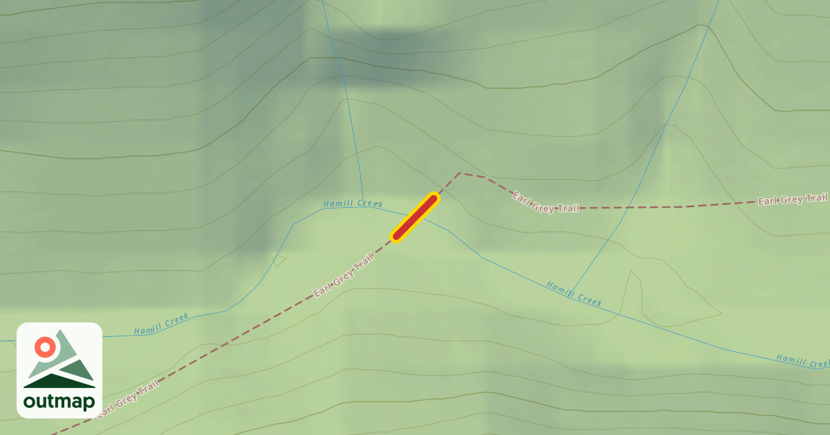 Map of Earl Grey Trail