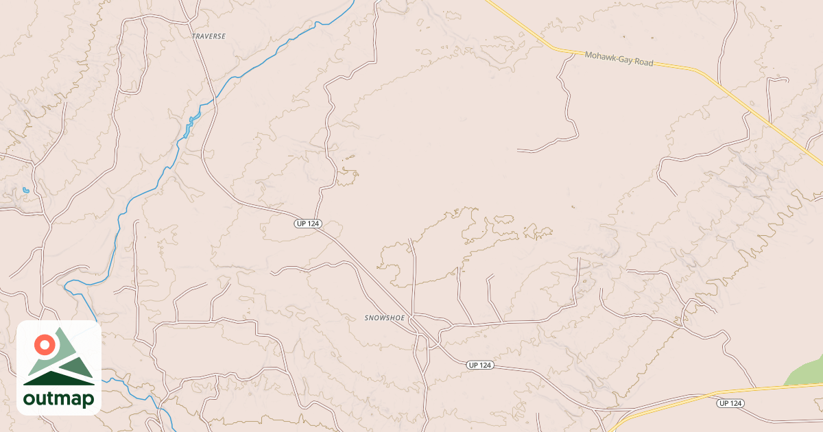Map of Up124
