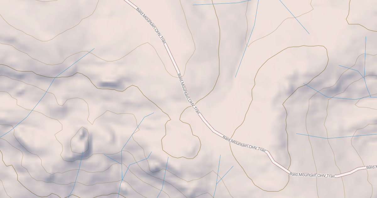 Map preview of BALD MOUNTAIN T26