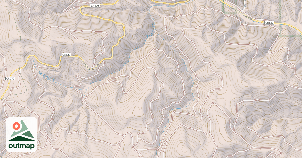 Map of Little Buck Snowmobile