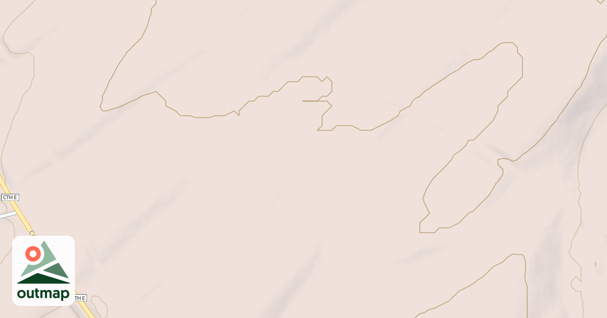Map of COUNTY E SPUR