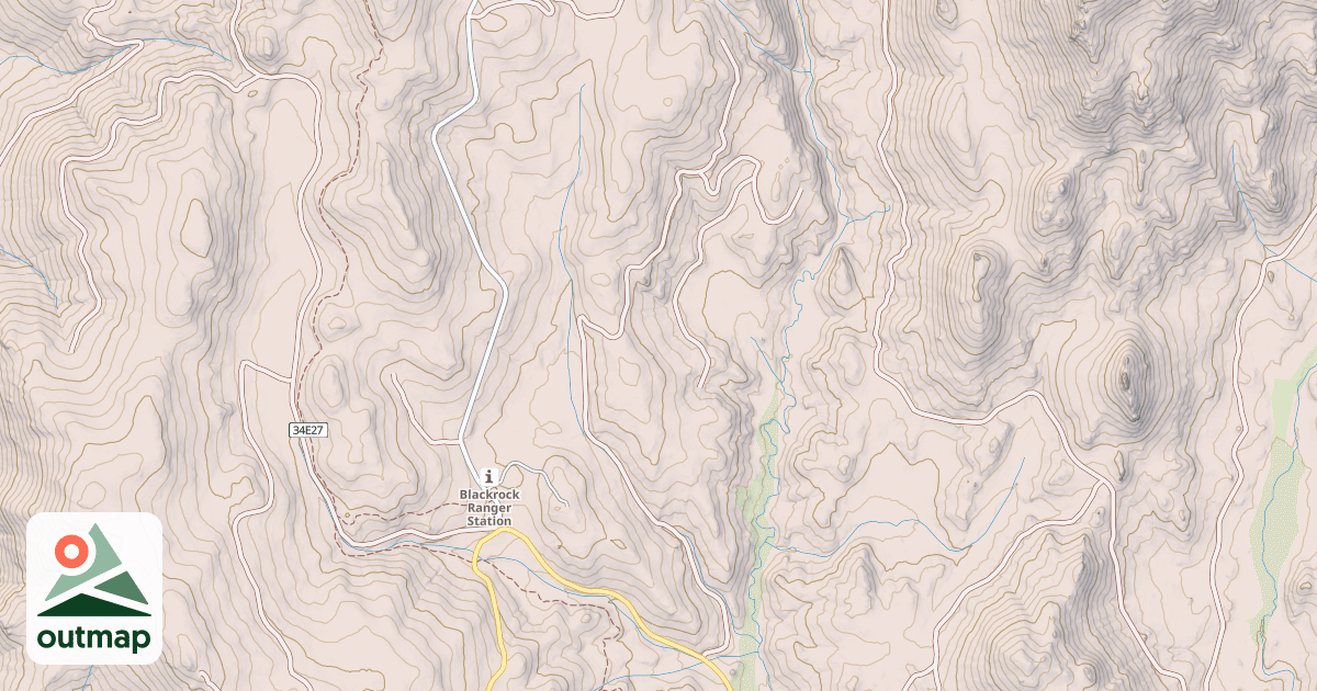 Map of BLACK PK. EAST