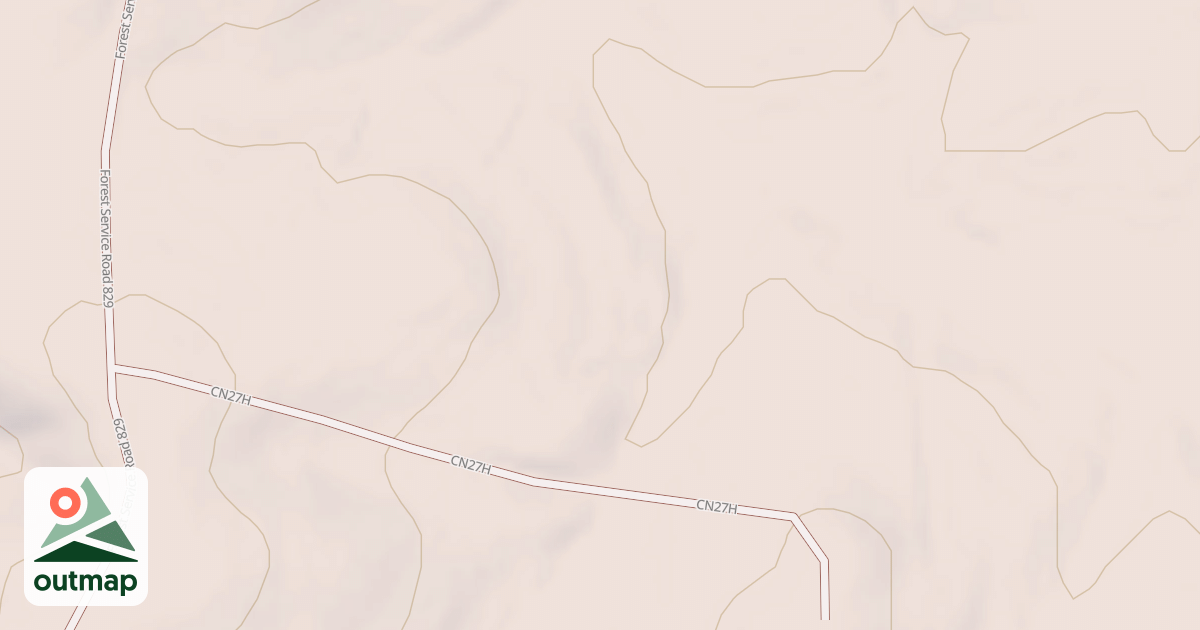 Map of USFS Motor Vehicle Use Map Roads {661940E9-8B6D-493F-9F6D-EEB324959679}