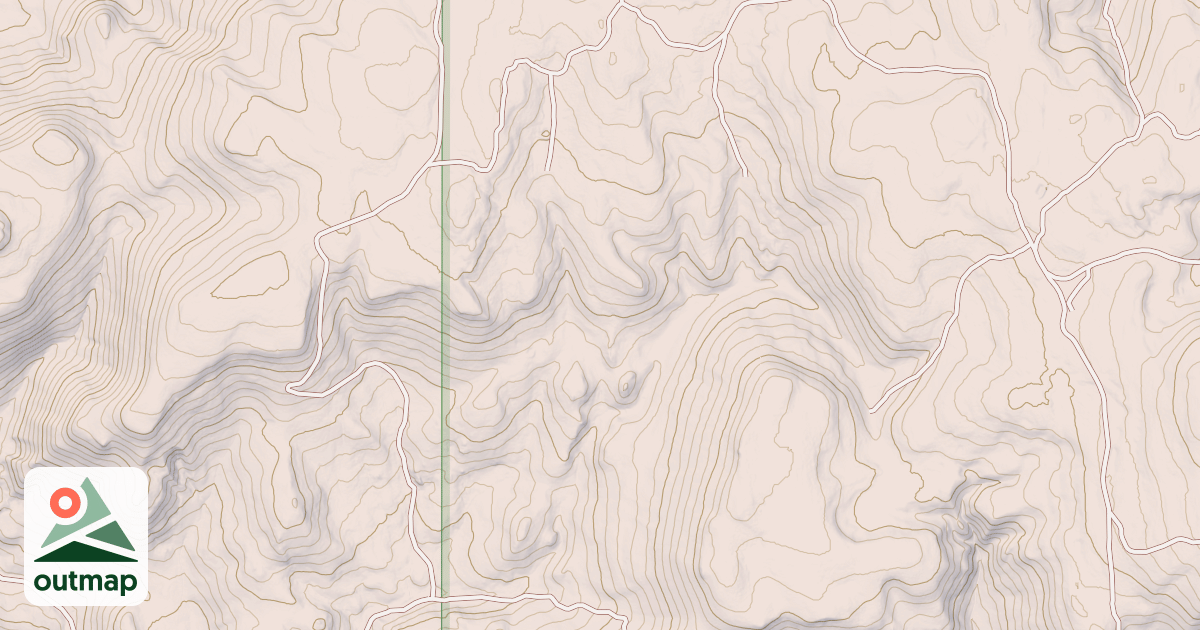 Map of BRUNEAU 1