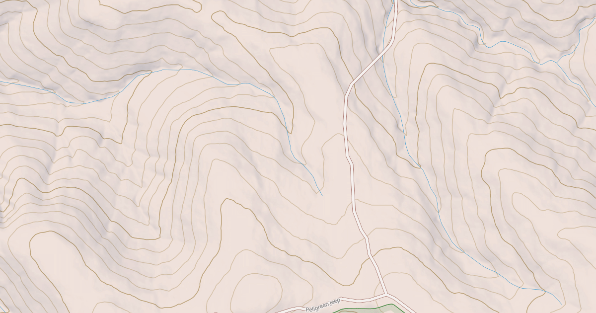 Map preview of HORSEBACK RIDGE