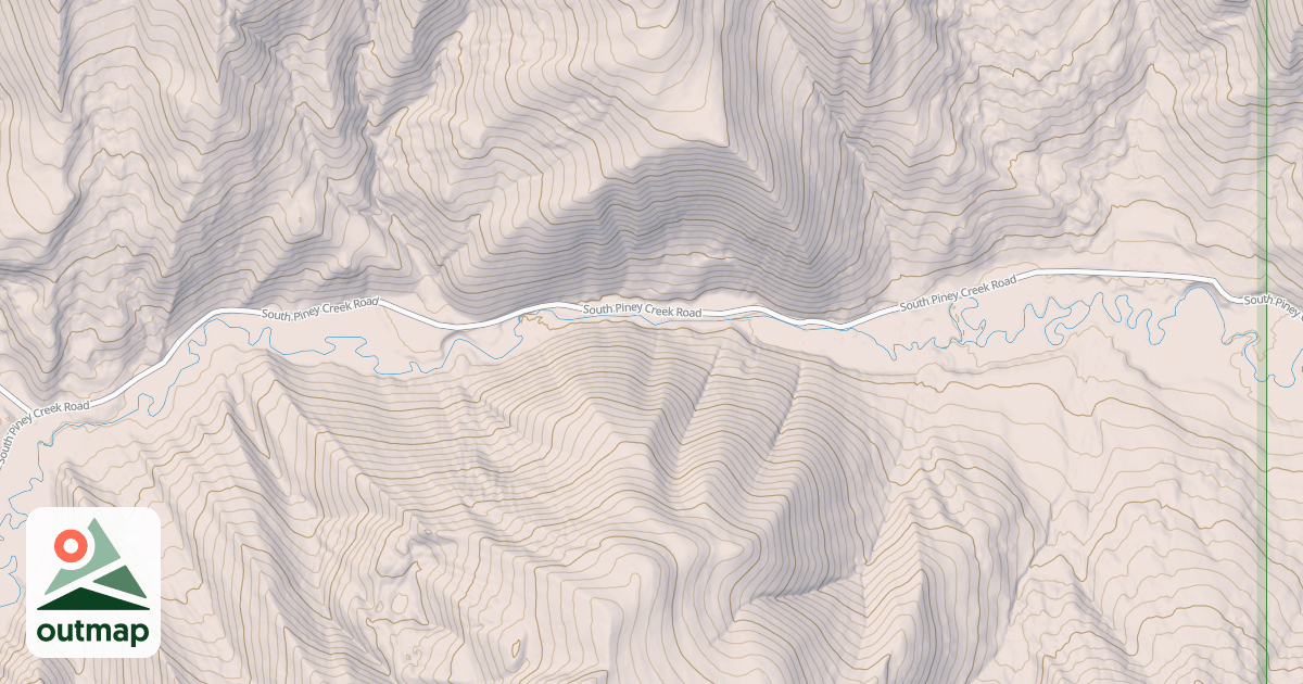 Map of Lander Cutoff Nat Historic Trl