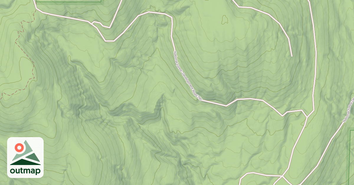 Map of THOMAS MTN