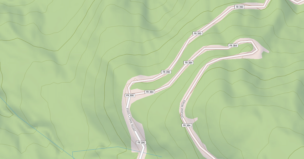 Map preview of PASS CR