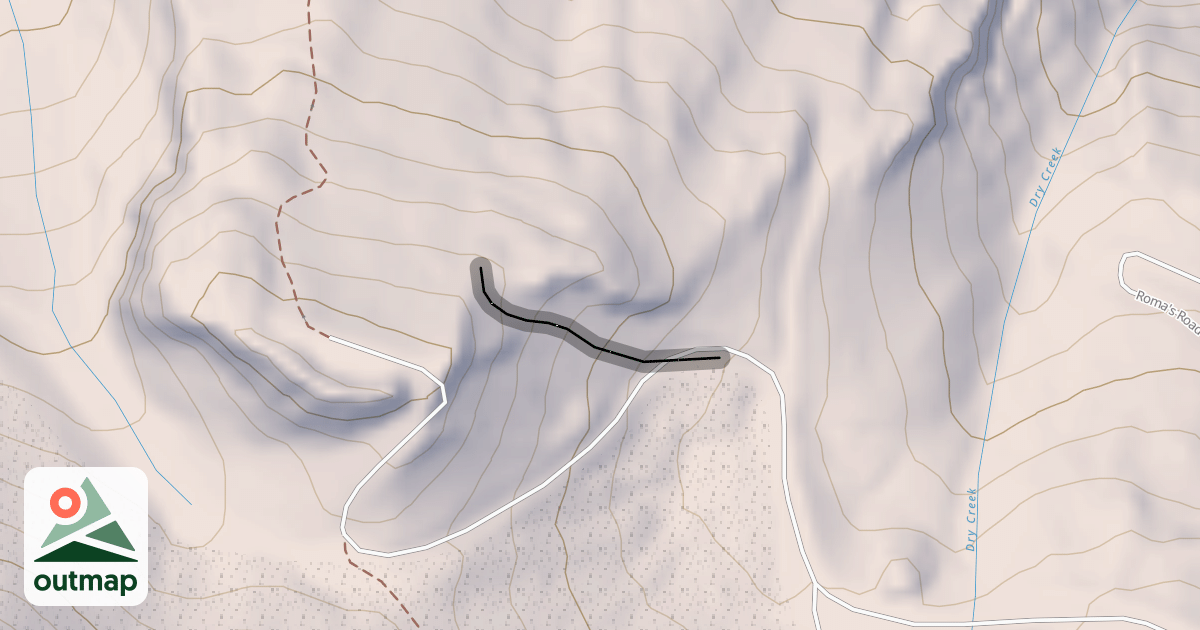 Map of Rooster Tail
