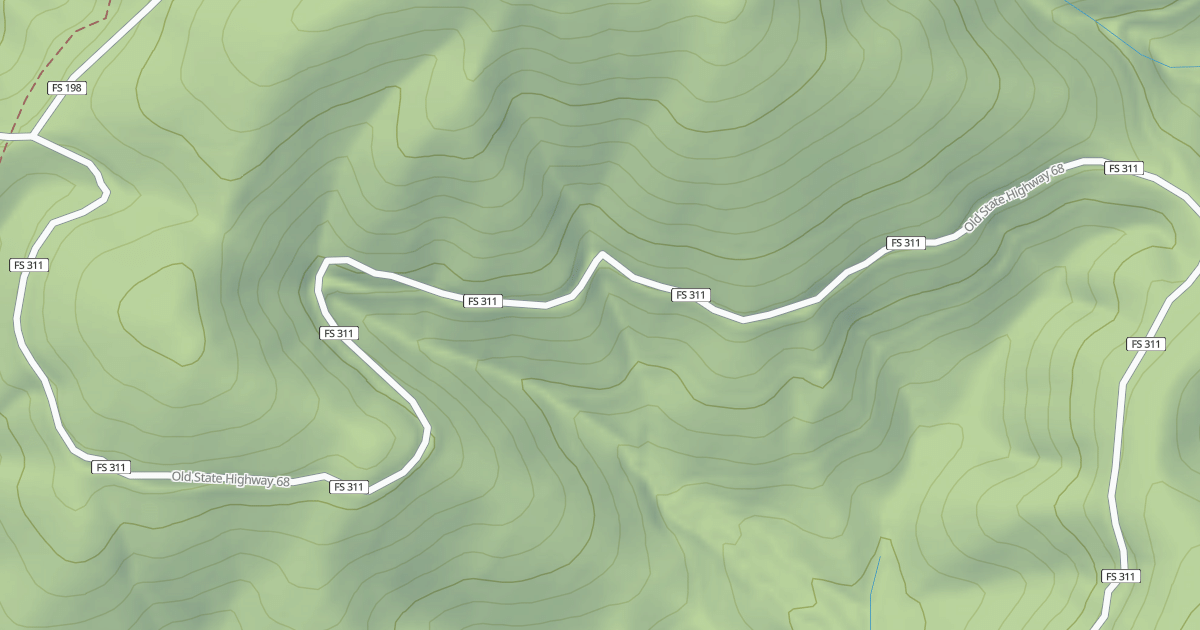 Map preview of OLD HIGHWAY