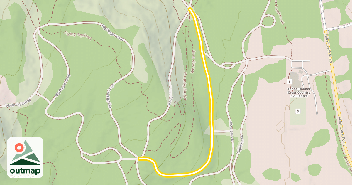 Map of Rough Rider