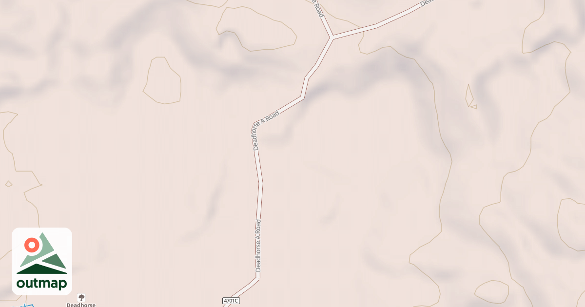 Map of DEAD HORSE SECTION