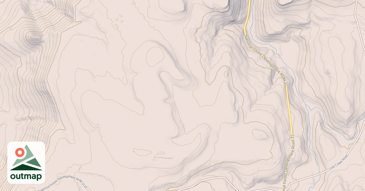 Map of USFS National Forest System Roads {14CC58B8-744D-432E-90A7-DAF1838F8DE1}