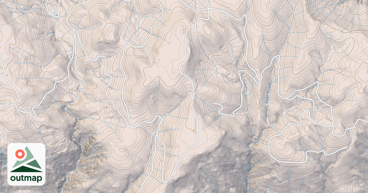 Map of BOONDOCKS RD