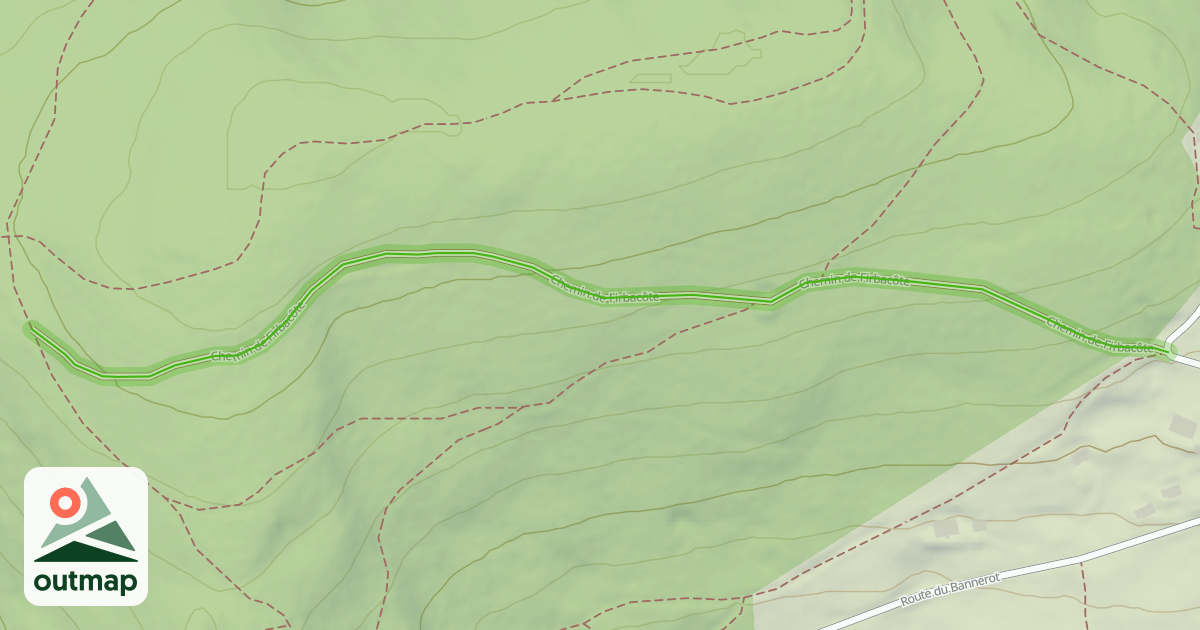 Map of Chemin de Firbacôte
