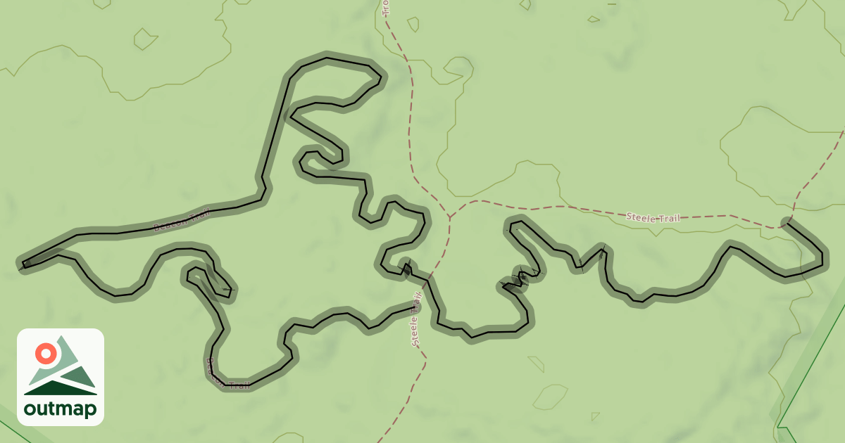 Map of Beacon Trail