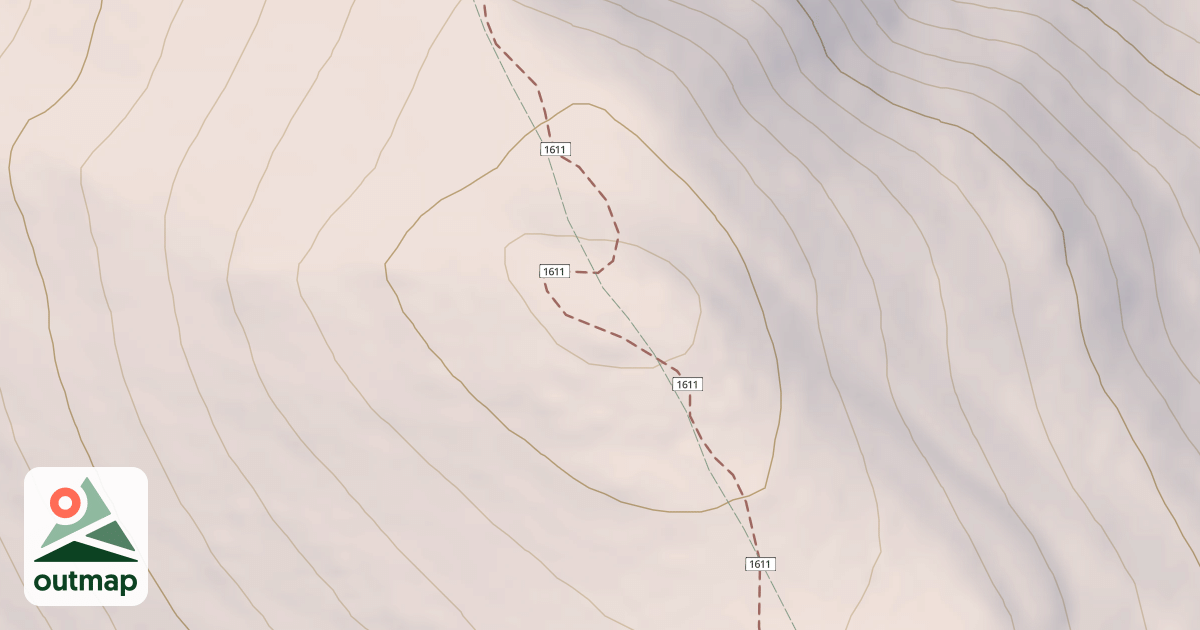 Map of Gold Hill
