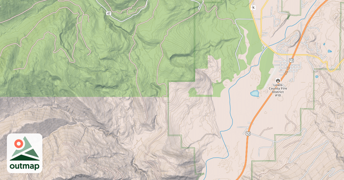 Map of COUGAR