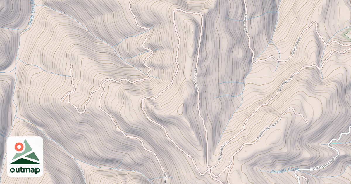 Map of BEAR LOOP