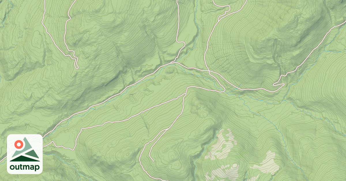 Map of SLATE CREEK