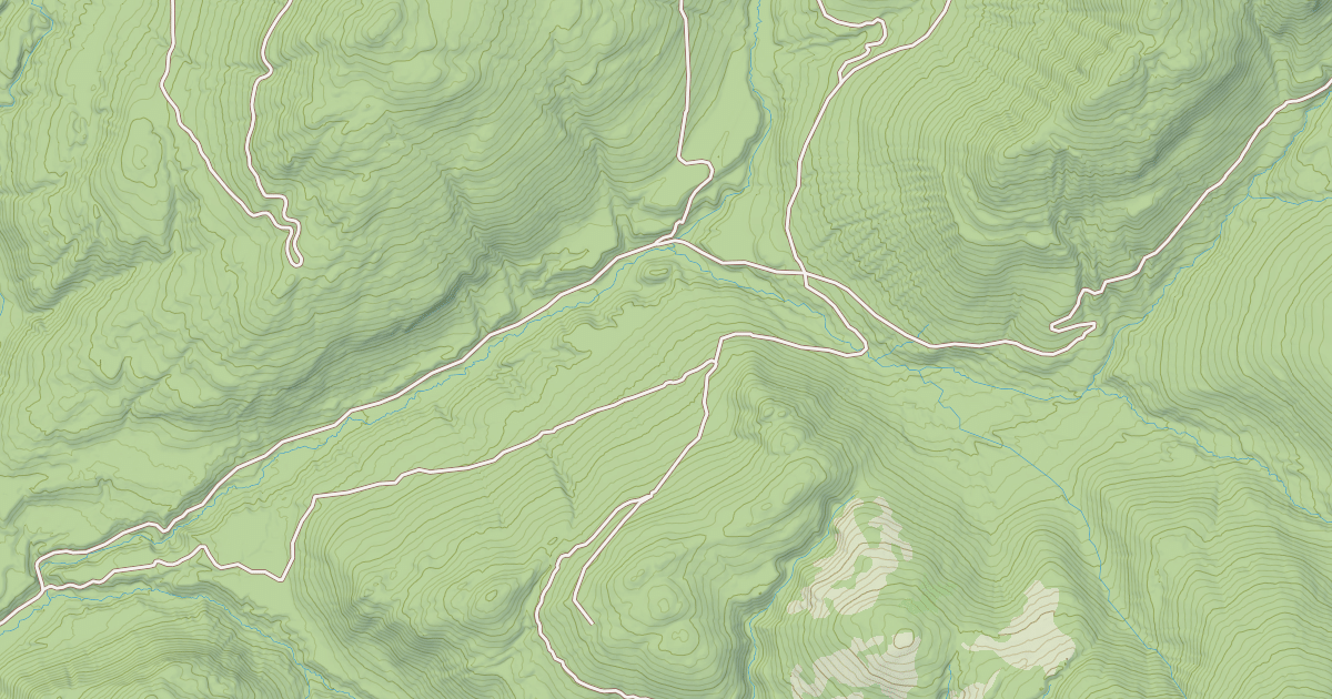 Map preview of SLATE CREEK