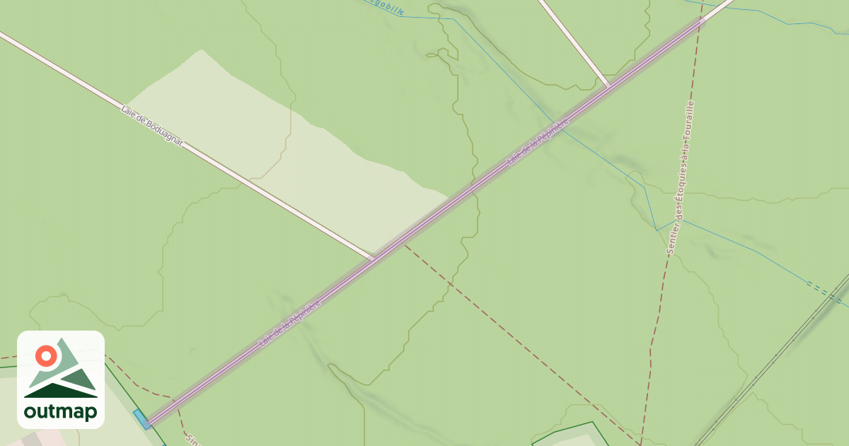 Map of Laie de la Pépinière