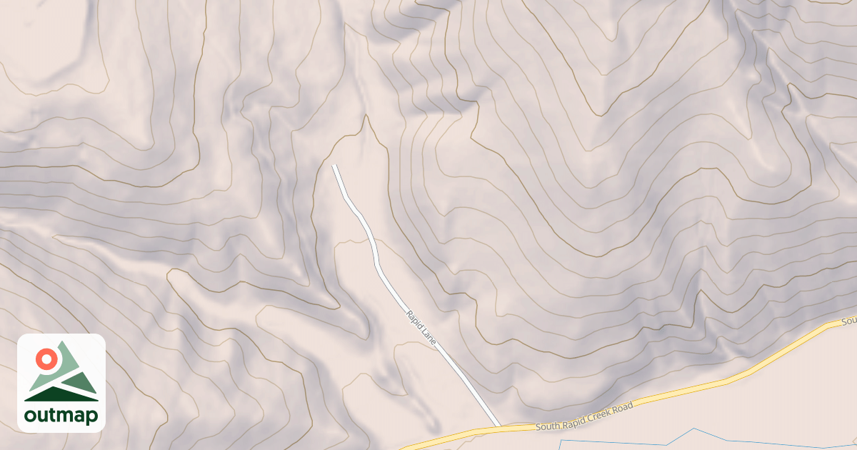 Map of BUCK SPRING LANE